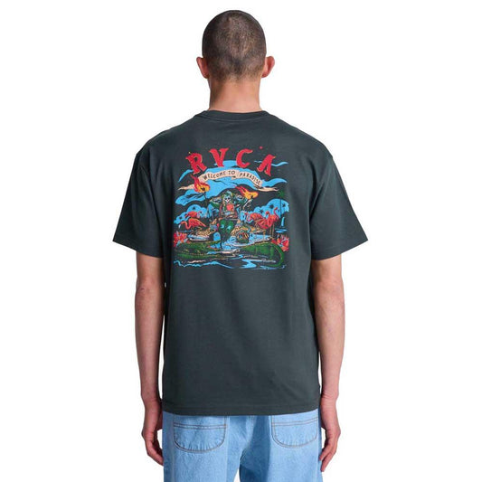 RVCA Welcome to RVCA T-Shirt Pirate Black