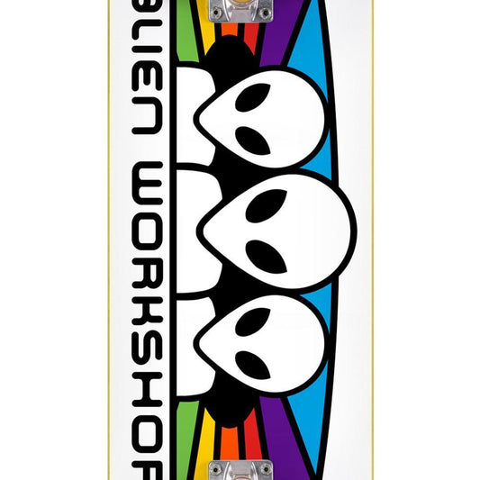 Alien Workshop Spectrum Factory Complete Skateboard White 7.75"