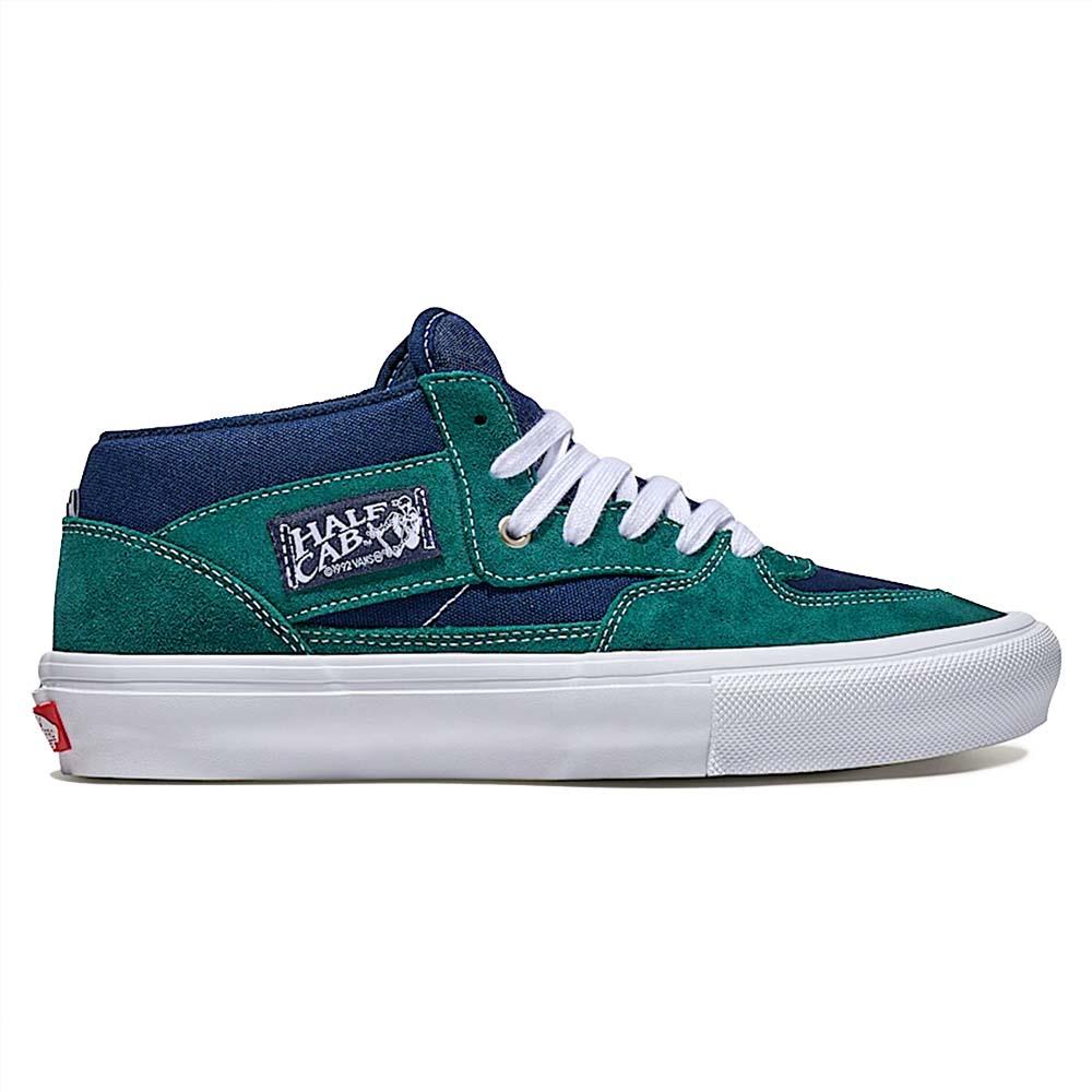 Vans Skate Half Cab Tartan Blue Green Skate Shoes