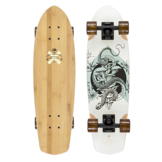 Arbor Cruiser Complete Skateboard Bamboo Pocket Rocket Multi 27"