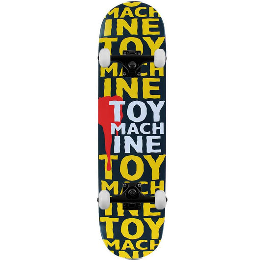 Toy Machine Skateboards New Blood Complete Skateboard 8.25" Assorted Stains