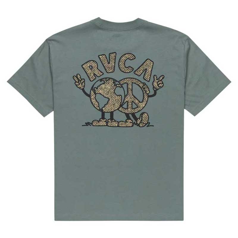 RVCA United Short Sleeve T-Shirt Balsam Green