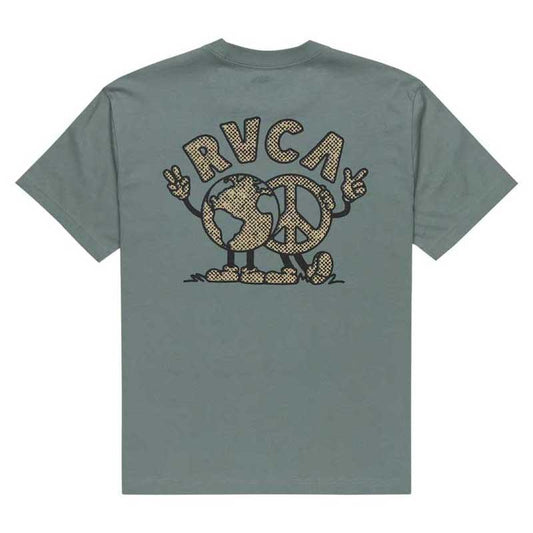RVCA United Short Sleeve T-Shirt Balsam Green