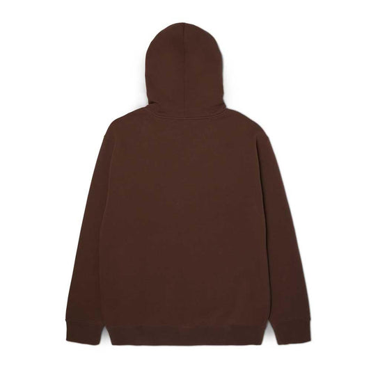 HUF Fetch Pullover Hooded Sweatshirt Chocolate