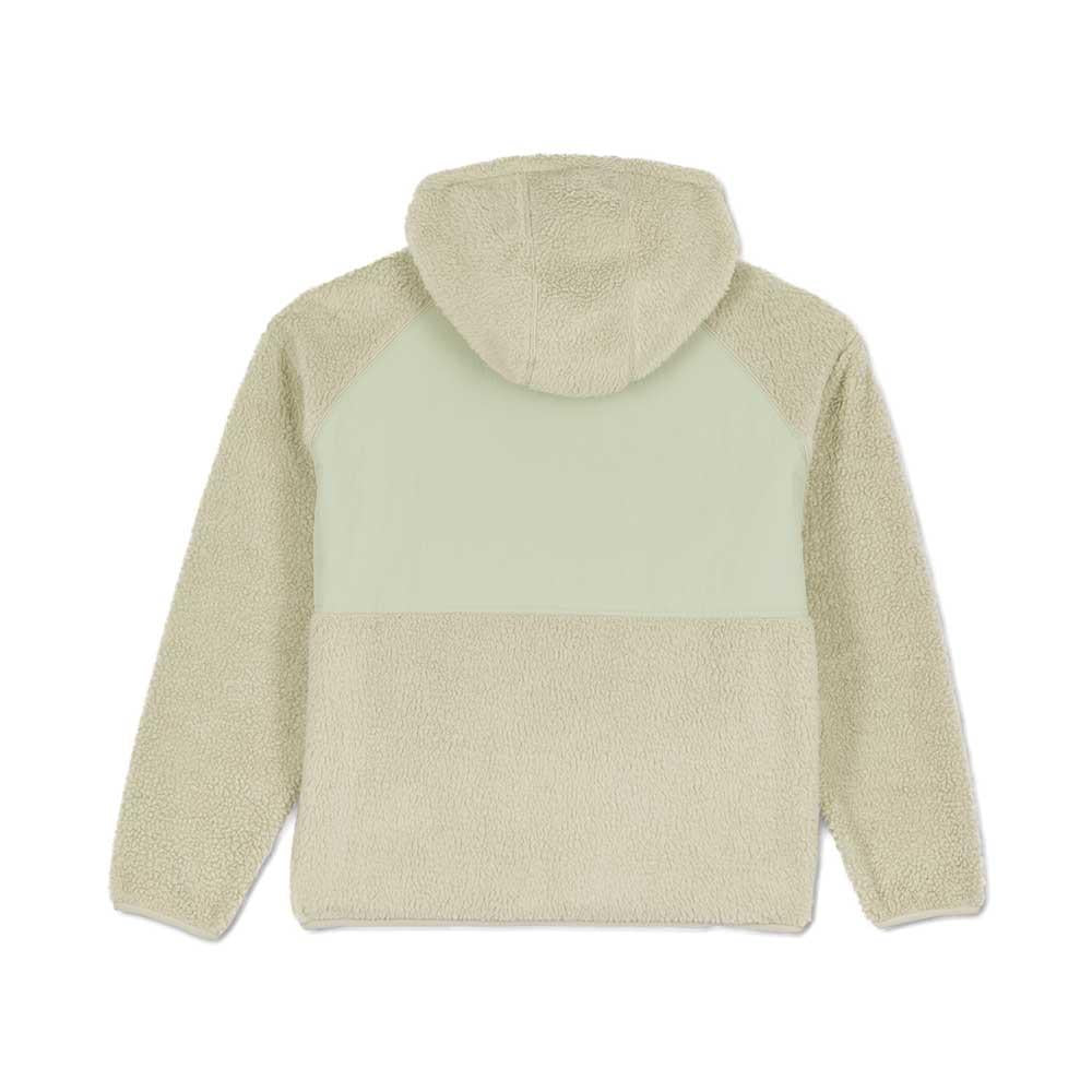 Volcom Nomaa Sherpa Zip Hooded Sweatshirt Green Tea