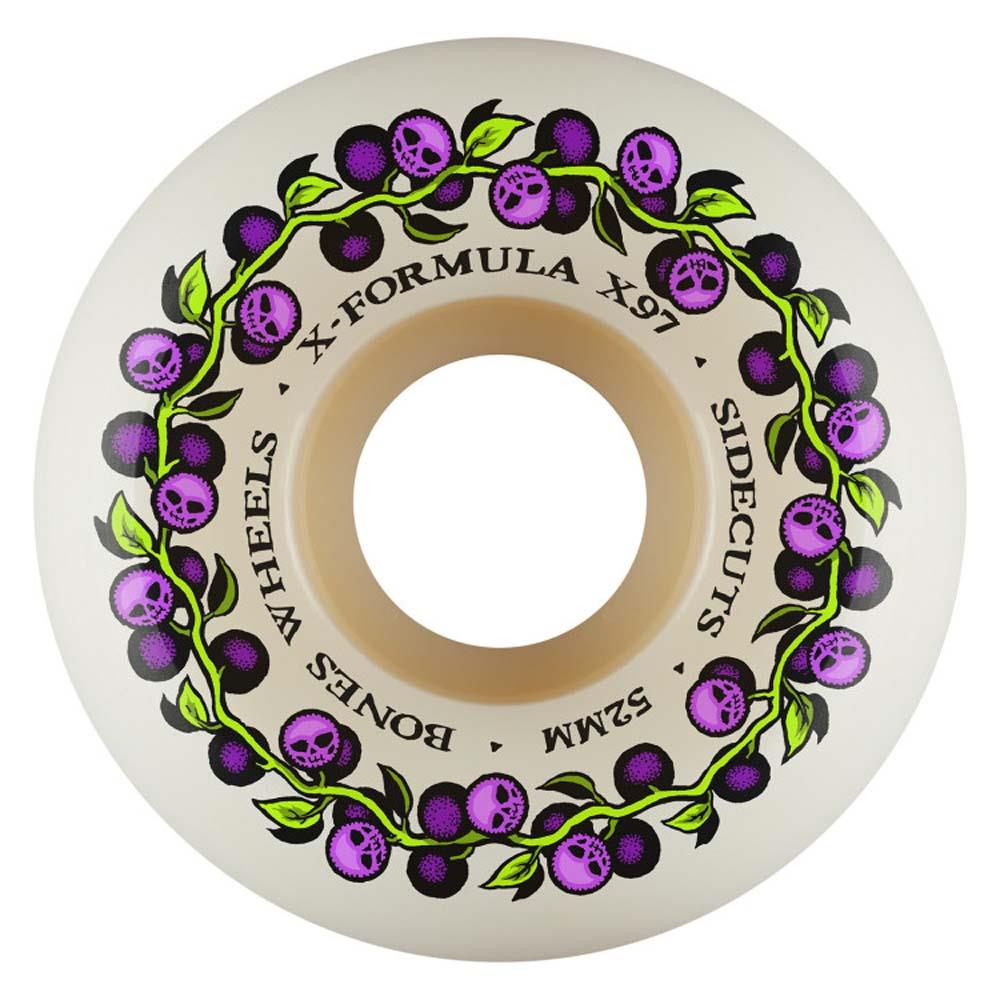 BONES Wheels X-Formula Skull Berries Skateboard Wheels 52mm V5 97A