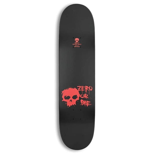 Zero Bam Margera Blood Skateboard Deck Black Red 8.25"