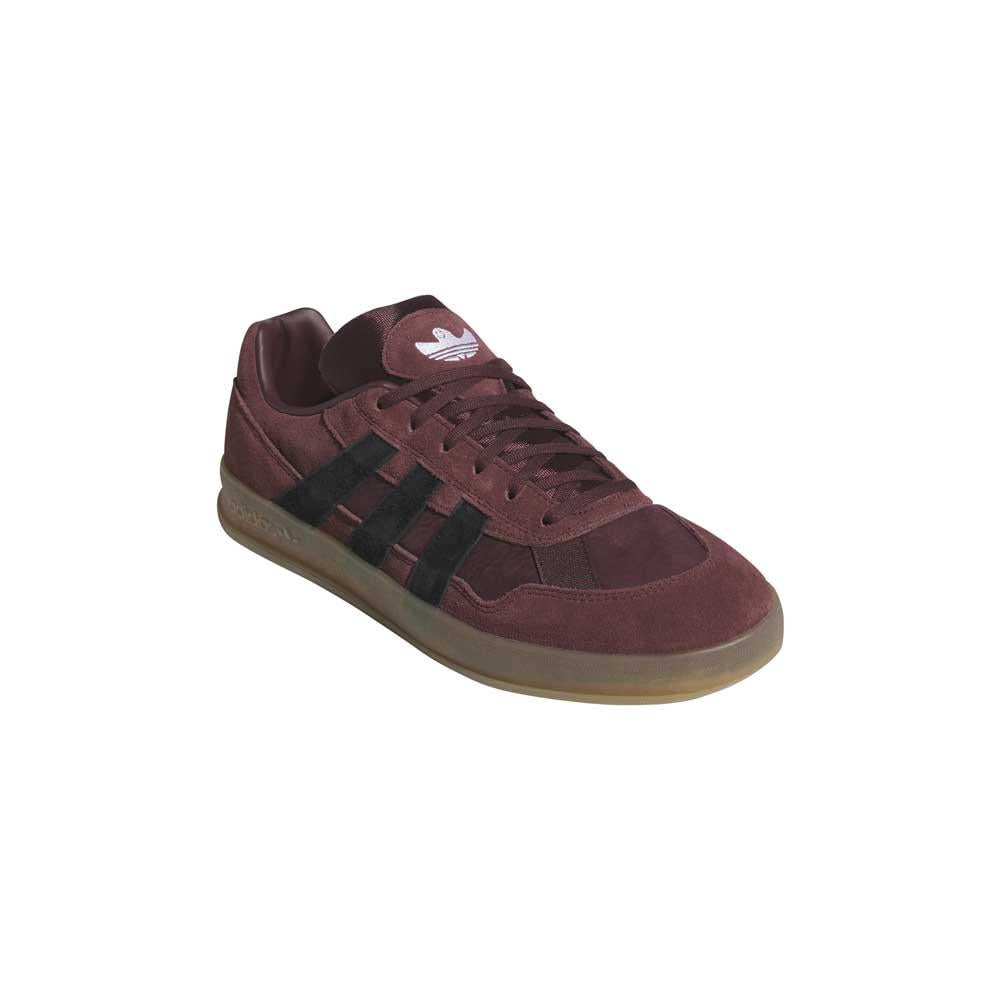 Adidas Skateboarding Mark Gonzales Aloha Super Aurora Ruby Brown Gum Skate Shoes