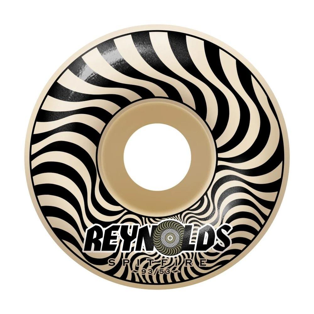 Spitfire Formula Four Skateboard Wheels Reynolds Classics Natural 93a 53mm