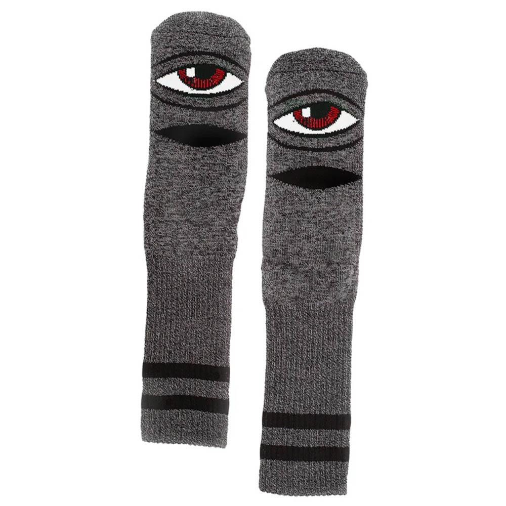 Toy Machine Heather Sect Eye Sock Heather Black uk7-11