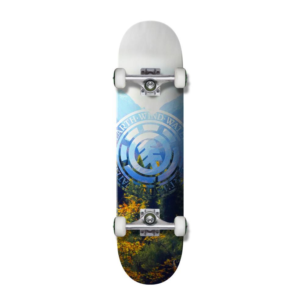 Element Factory Complete Skateboard Valley White Blue 8"