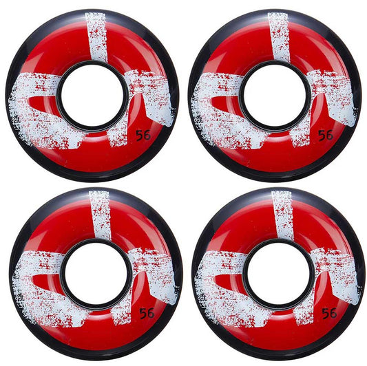 Chocolate Chunk Cruiser Skateboard Wheels Black 56mm 80D 56mm