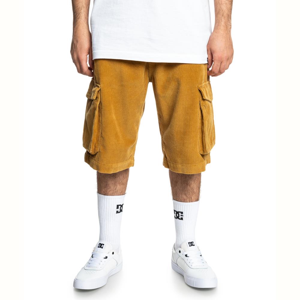 DC Shoe Co Pipeline Cargo Shorts Medal Bronze Orange