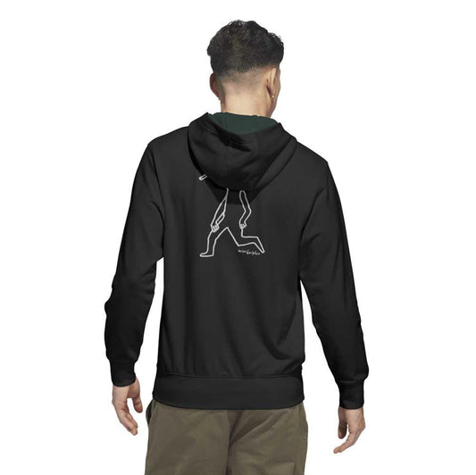 Adidas Skateboarding Gonz Head Hooded Sweatshirt Black Aurora Ivy