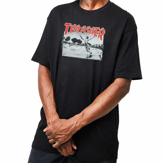 Thrasher Magazine Jake Dish T-shirt Black