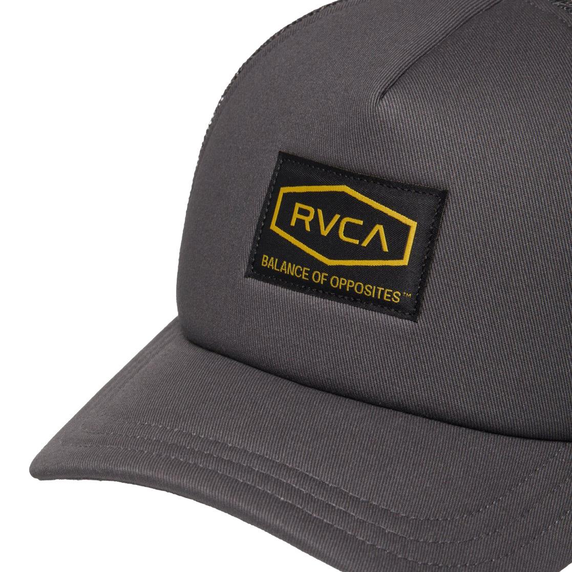 RVCA Dayshift Foamy Trucker Cap Garage Blue