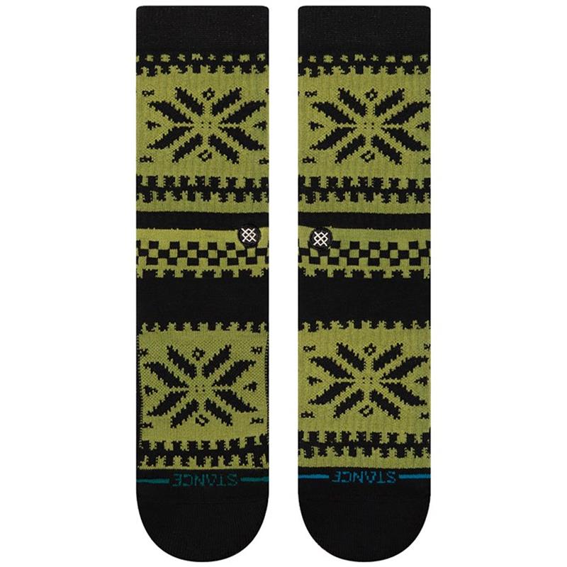 Stance Socks Eureka Crew green Large UK7 to UK11