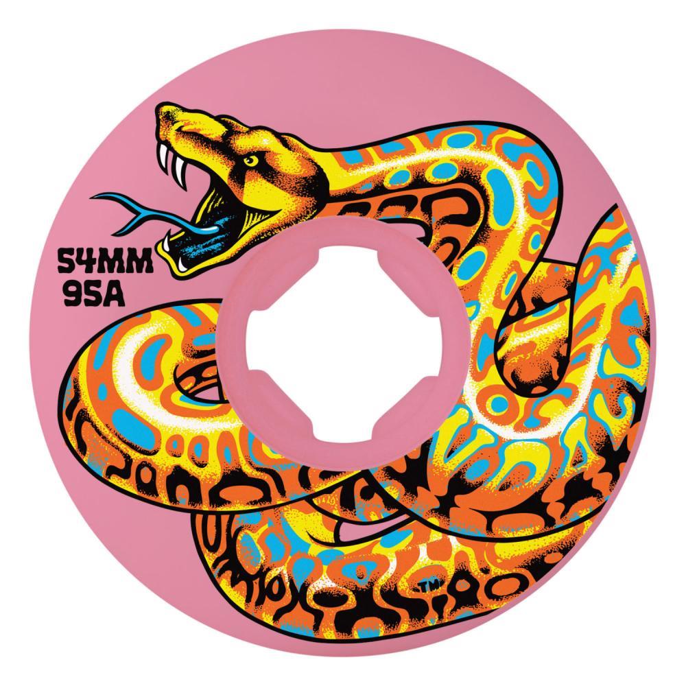 Slime Balls Skateboard Wheels Jeff Kendall Snake Hardline 95 Pink 54 mm