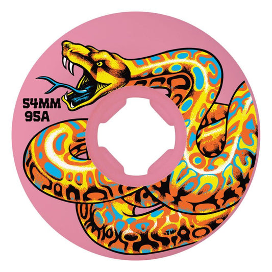 Slime Balls Skateboard Wheels Jeff Kendall Snake Hardline 95 Pink 54 mm