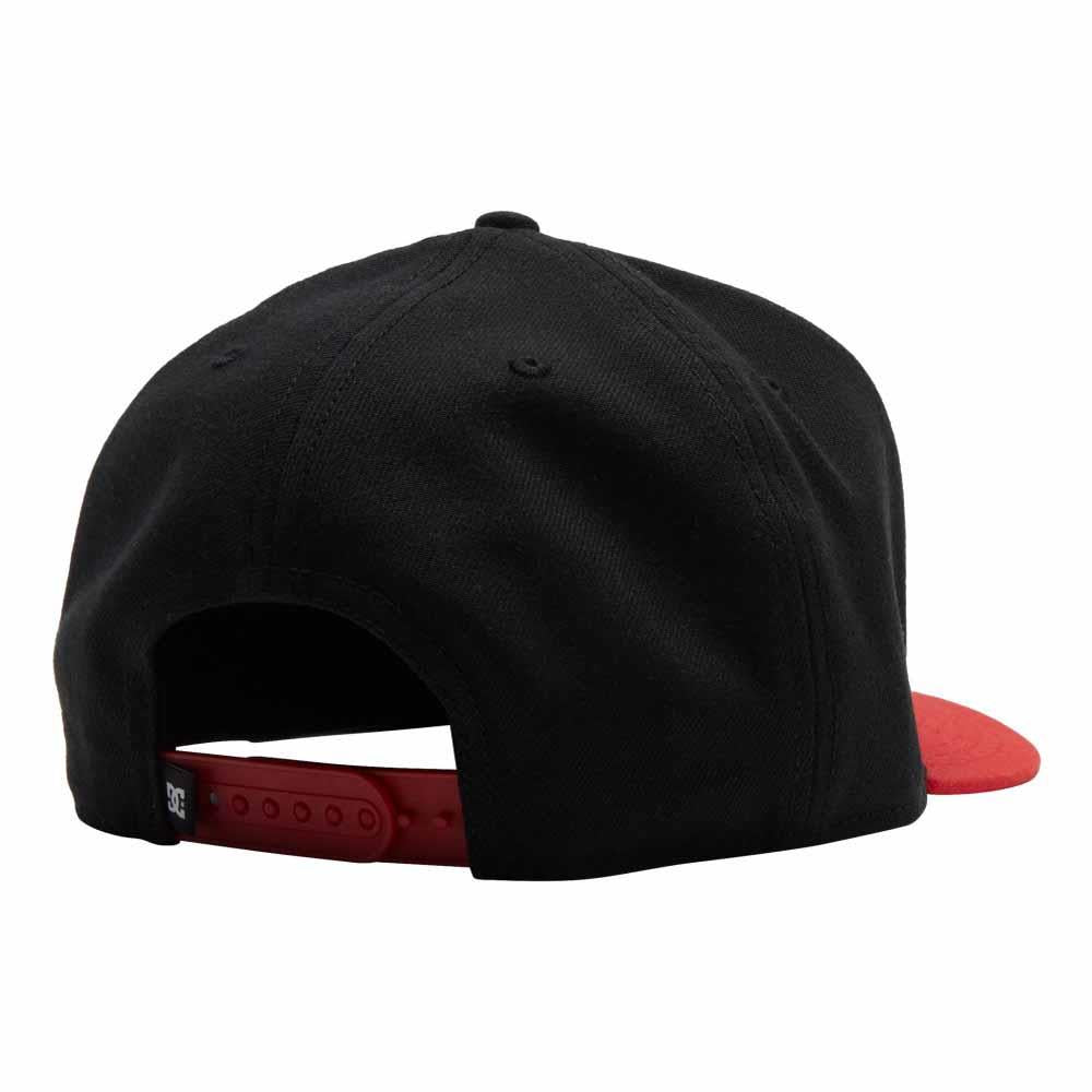 Dc Shoes Shy Town Empire Snap Back Cap Black Red One Size
