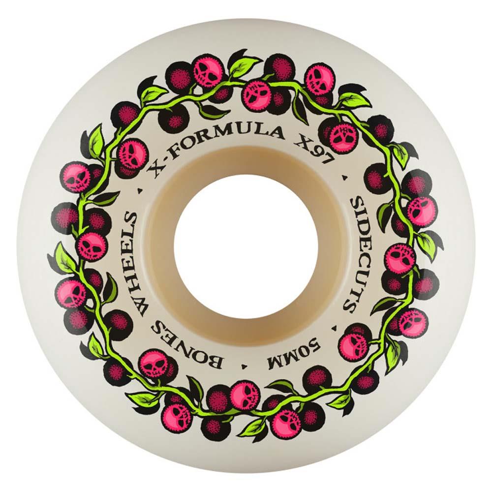 BONES Wheels X-Formula Skull Berries Skateboard Wheels 50mm V5 97A