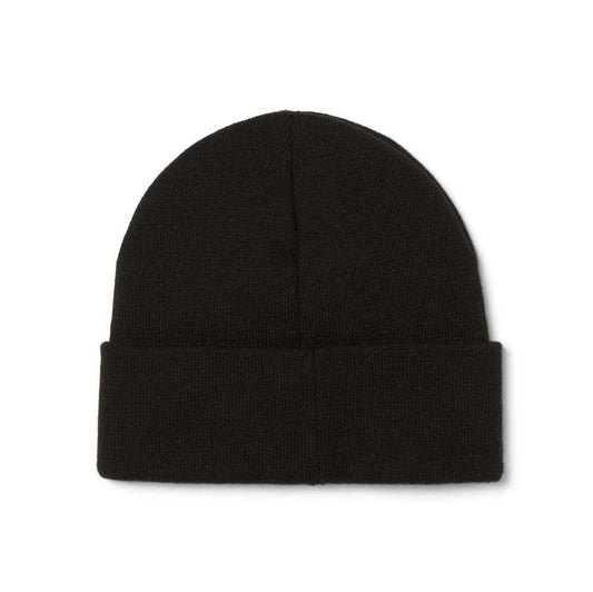 HUF All Caps Cuff Beanie Black