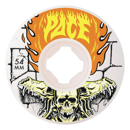 OJ Skateboard Wheels Rob Pace Dungeon Elite Chubbie White 54mm 101A
