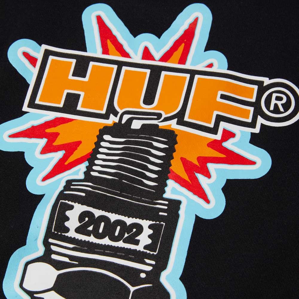 Huf Spark It Up Short Sleeve T-Shirt Black