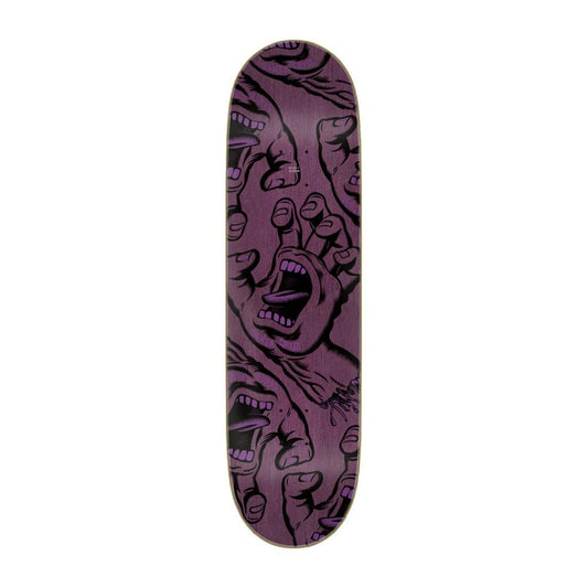 Santa Cruz Team Skateboard Deck Crowded Hand ATV Green 8.5"