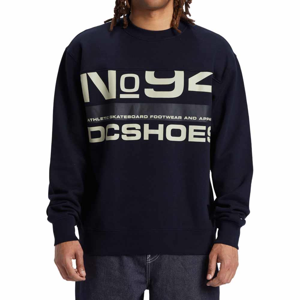 DC Shoe Co Static 94 Crewneck Blazer Navy Blue