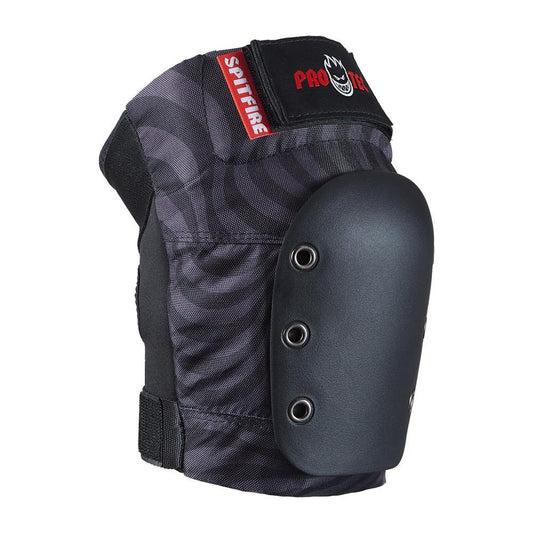 Pro-Tec Pads X Spitfire Street Adult 3PK Pad Set Open Black