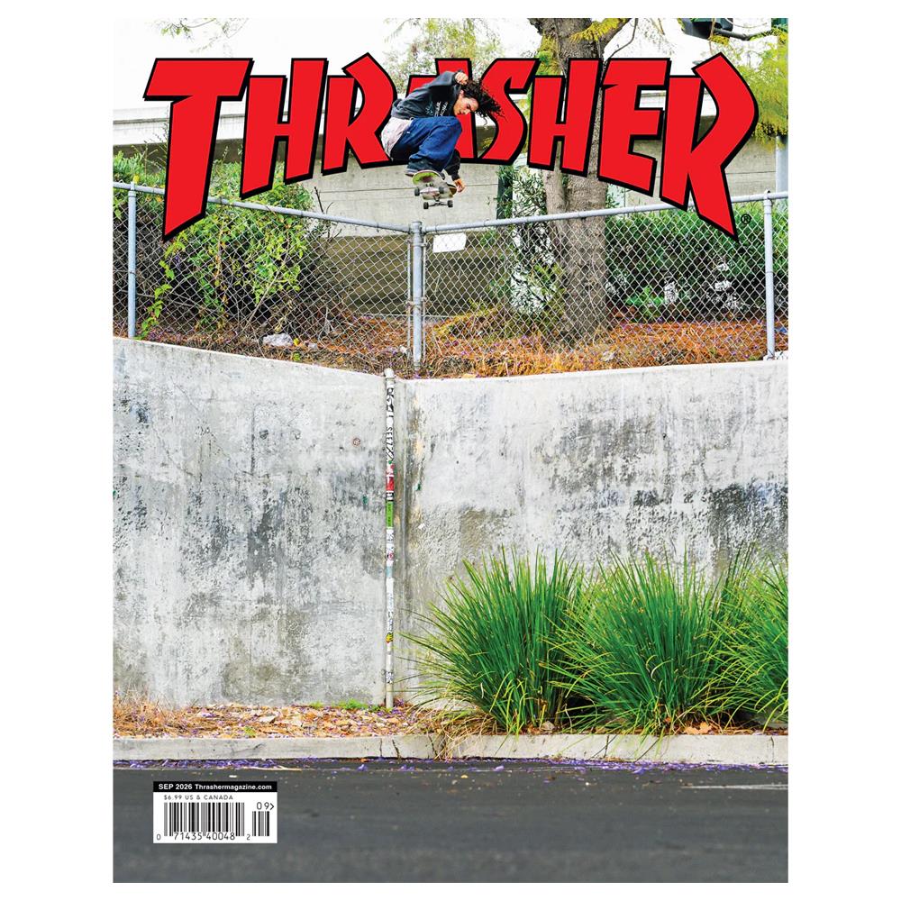 Thrasher Magazine September 2026 Issue 554 Jace De Tomasso Switch Ollie Cover