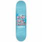 Krooked Skateboard Deck Team Magic Art Supplies Blue 8.06"
