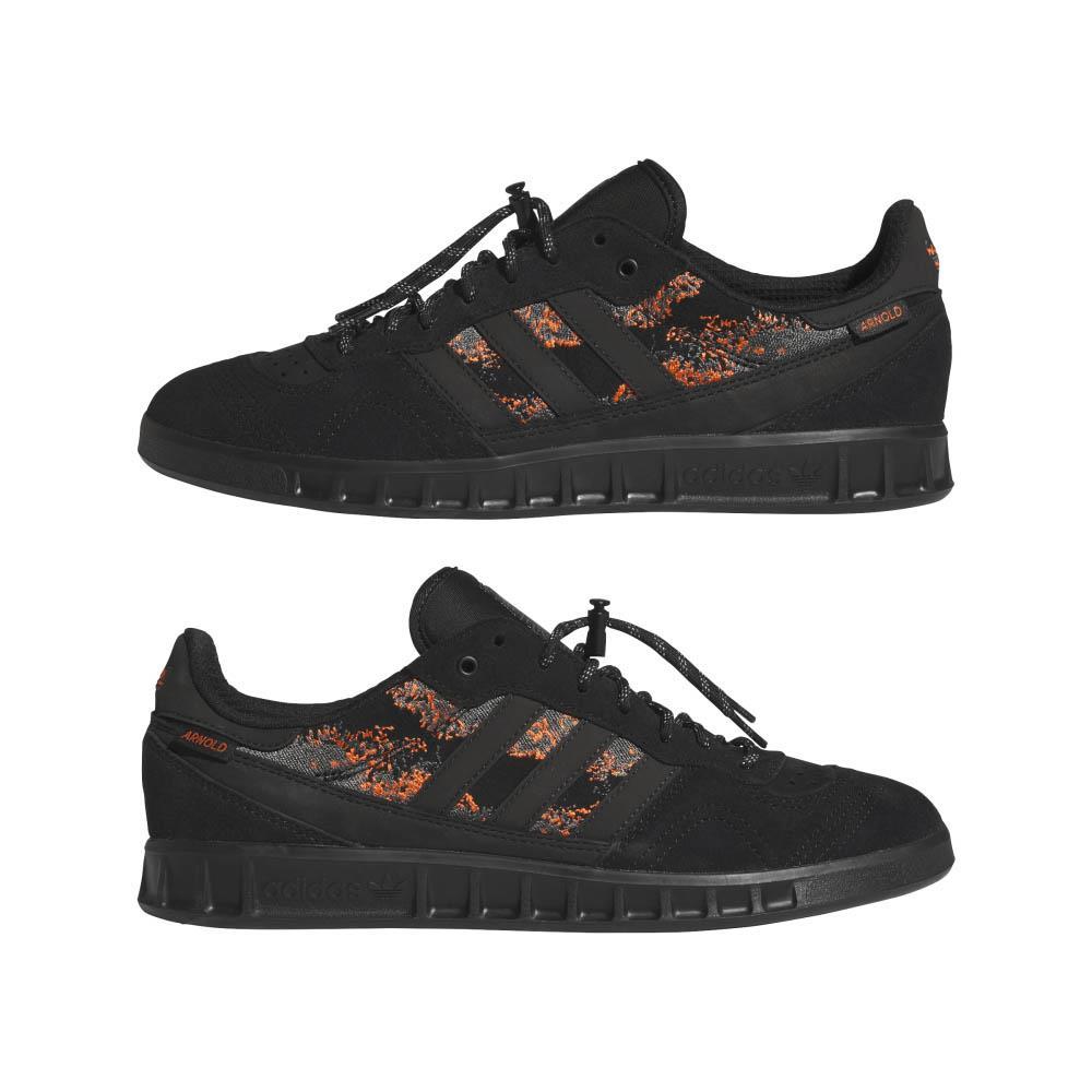 Adidas Handball Top x Mike Arnold Skate Shoes Core Black Semi Impact Orange