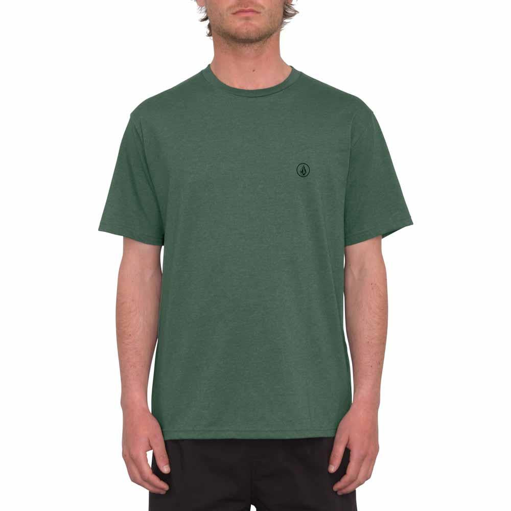 Volcom Circle Banks Heather T-Shirt Fir Green