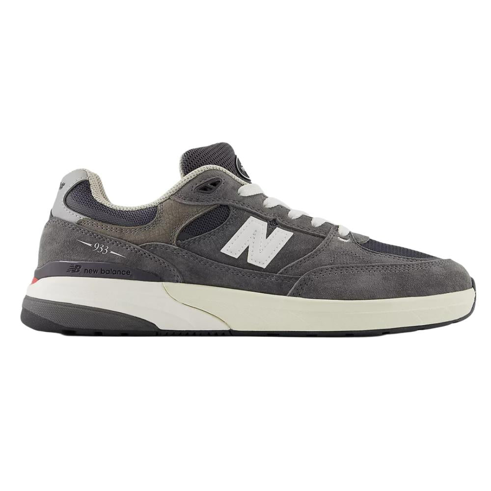New Balance Andrew Reynolds 933 Skate Shoes Dark Grey White Skate Shoes