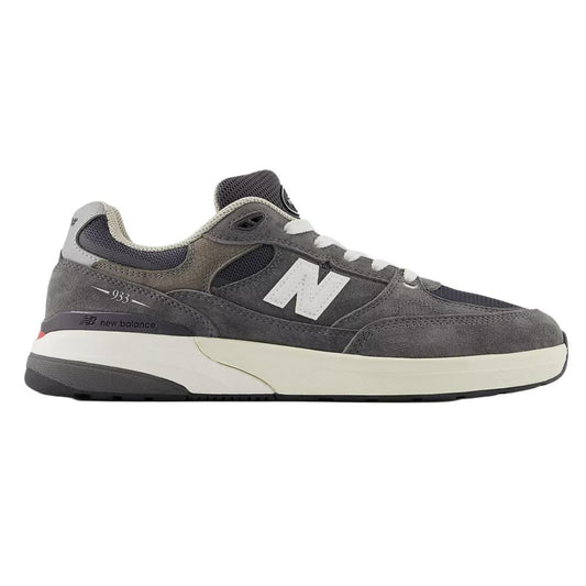 New Balance Andrew Reynolds 933 Skate Shoes Dark Grey White Skate Shoes