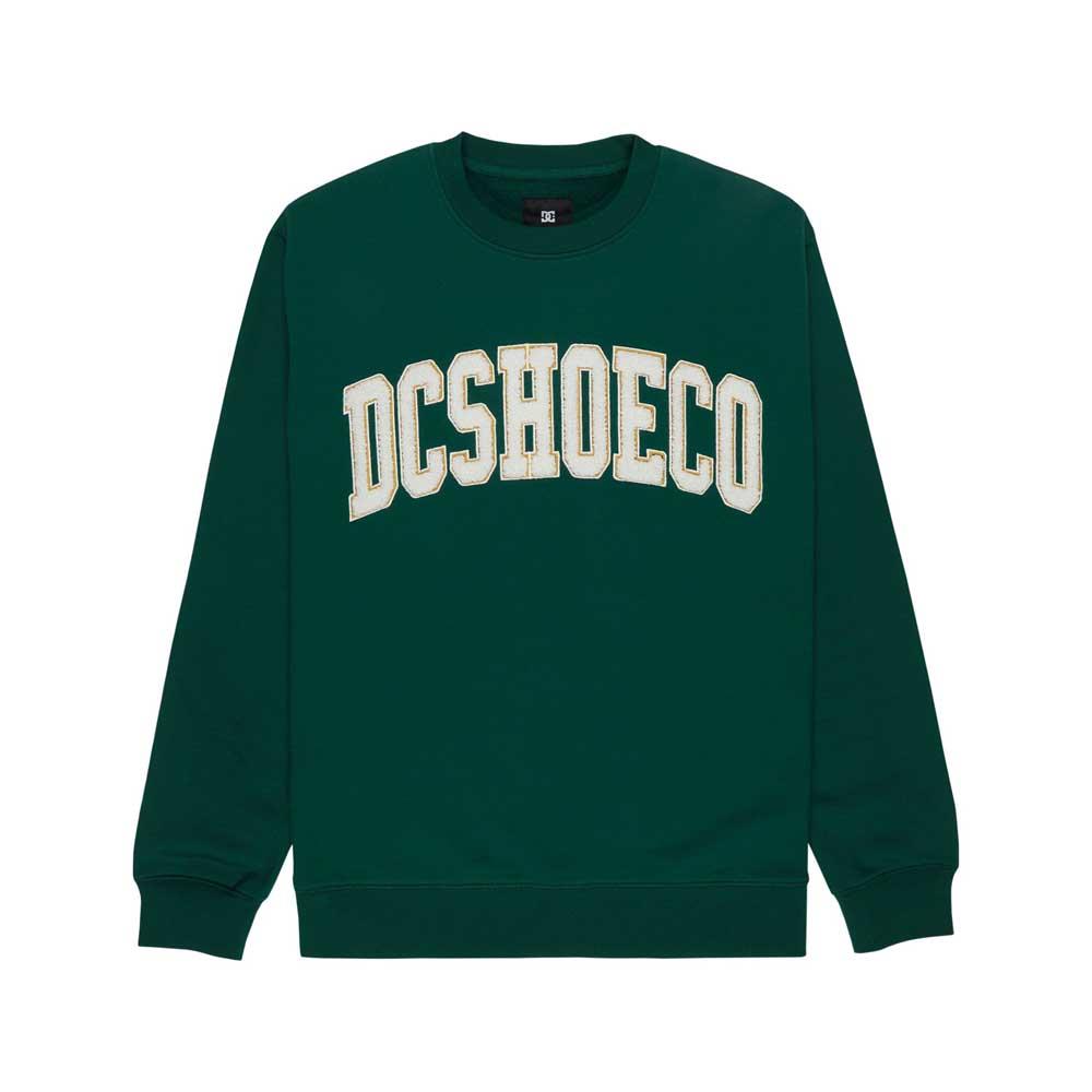 DC Shoe Co Varsity Crewneck SweatShirt Ponderosa Pine Green