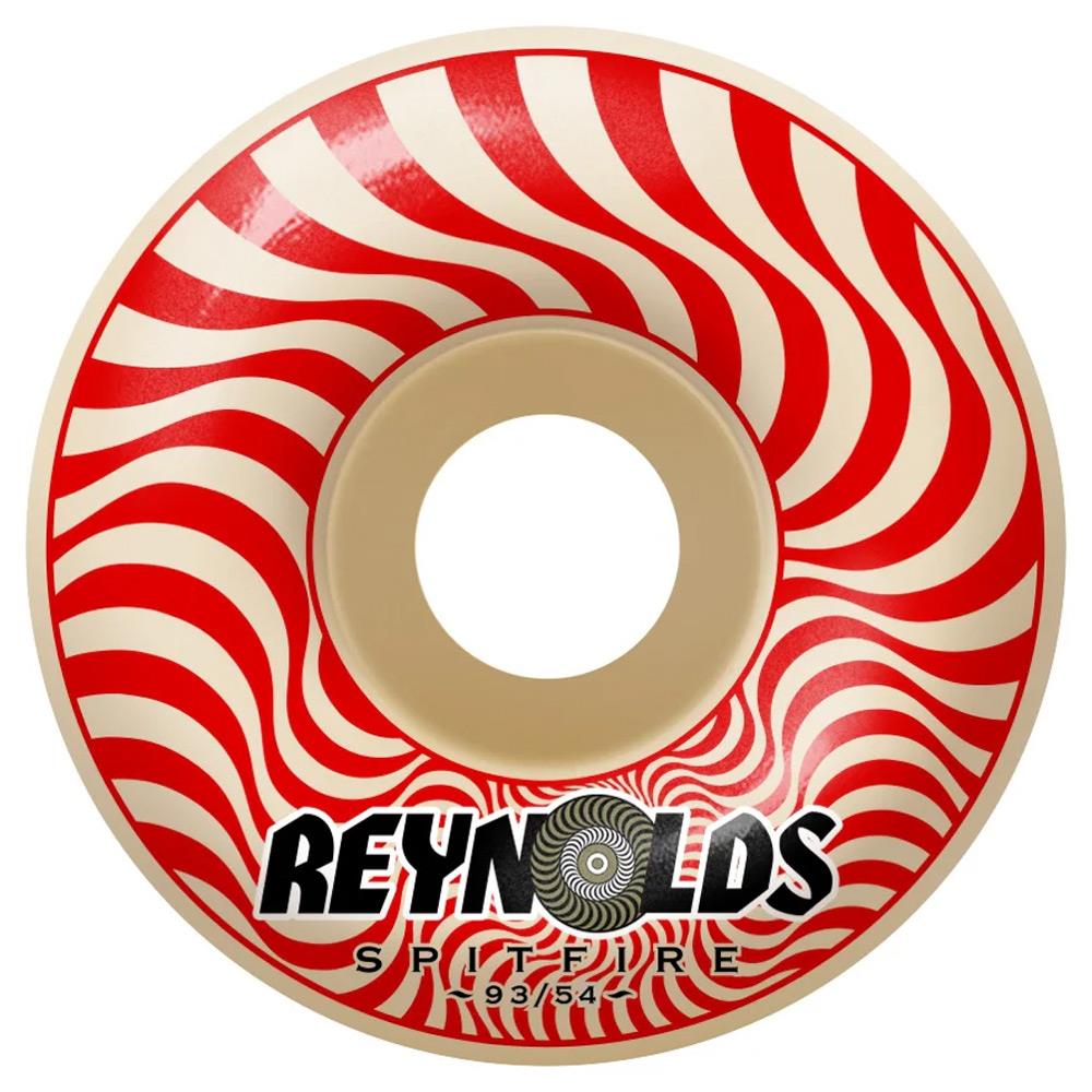 Spitfire Formula Four Skateboard Wheels Reynolds Classics Red 54mm 93Du