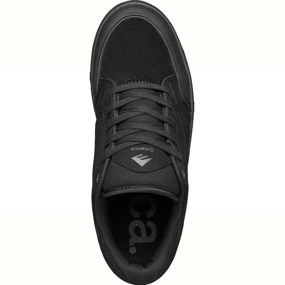 Emerica Heretic Black Black Skate Shoes