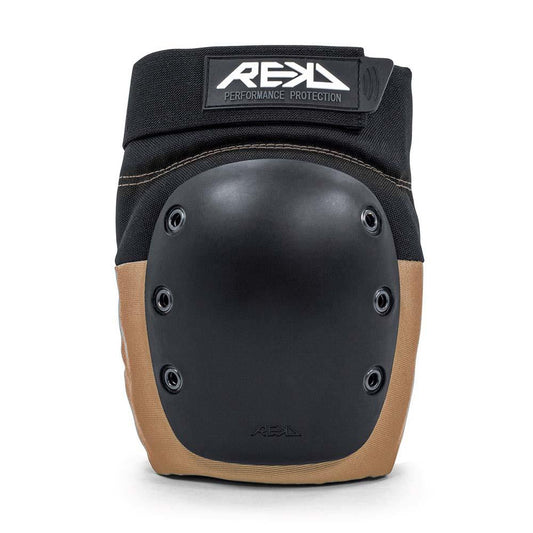 REKD Ramp Knee Pads Black Khaki