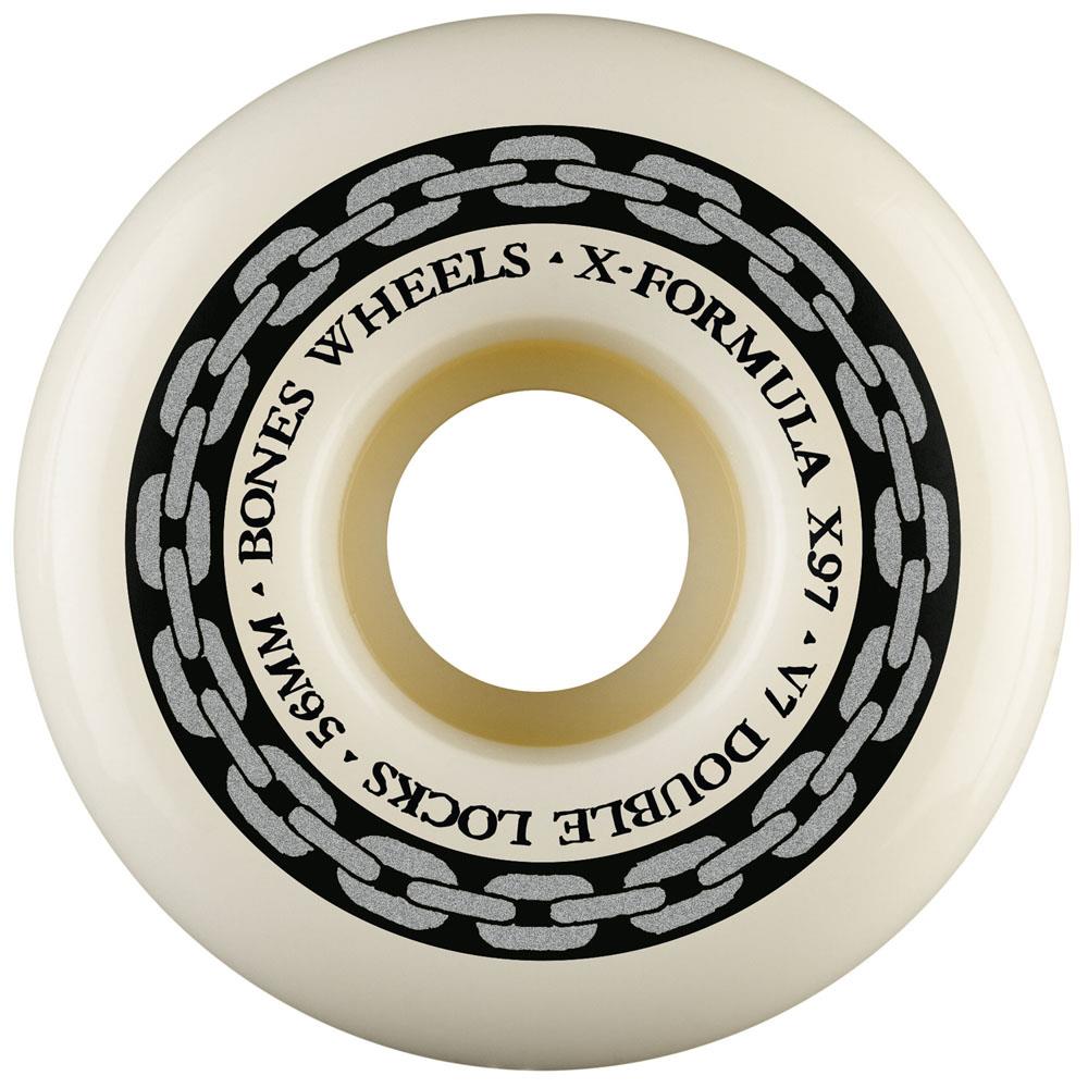 BONES Skateboard Wheels X-Formula V7 Double Lock SP26 56mm 97A