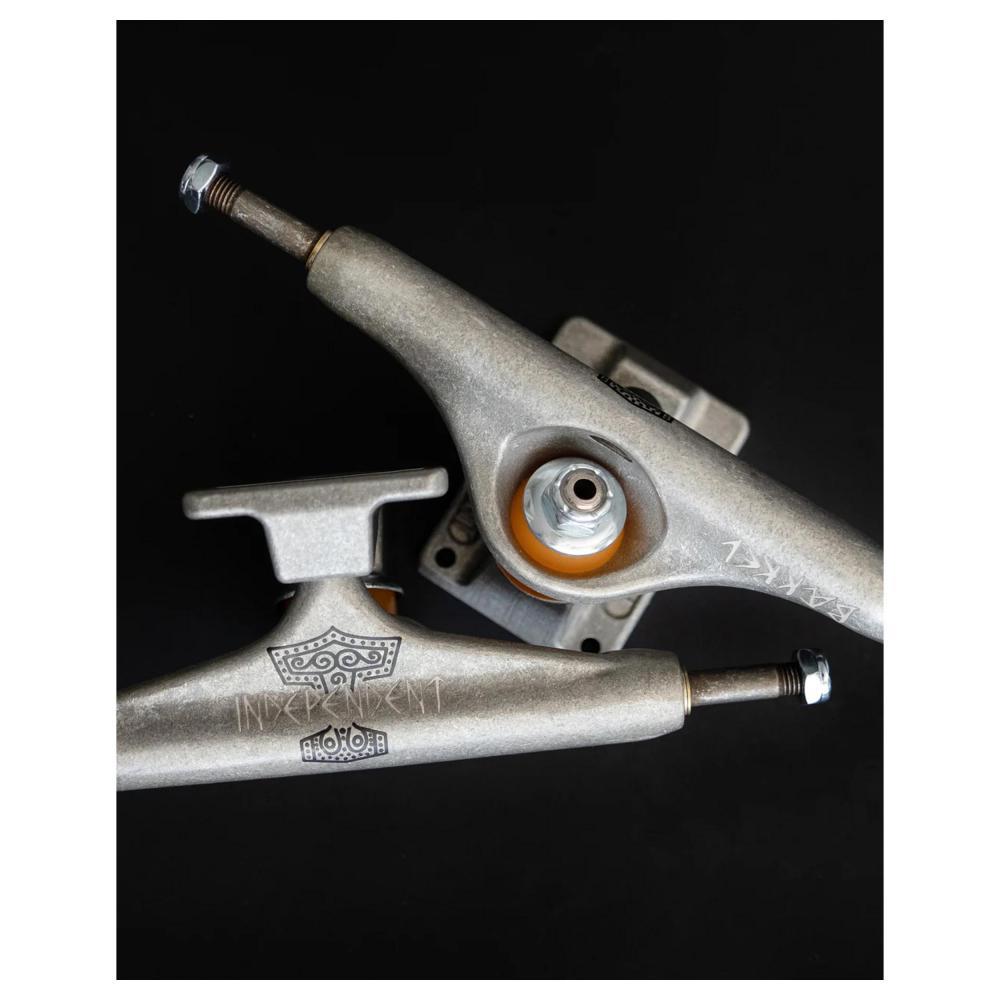 Indy Stage 11 Skateboard Trucks Hollow Kevin Baekkel Grey 144mm