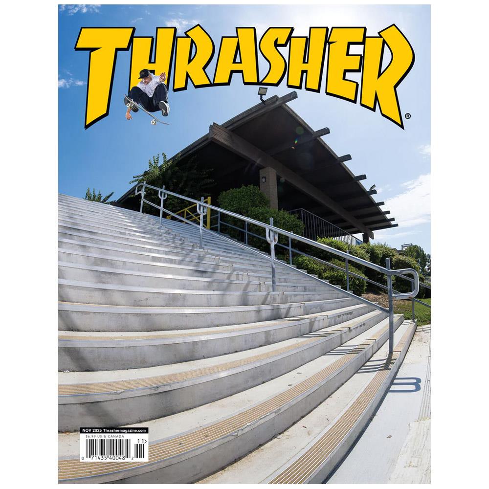 Thrasher Magazine November 2025 Issue 544 Chris Joslin El Toro Cover
