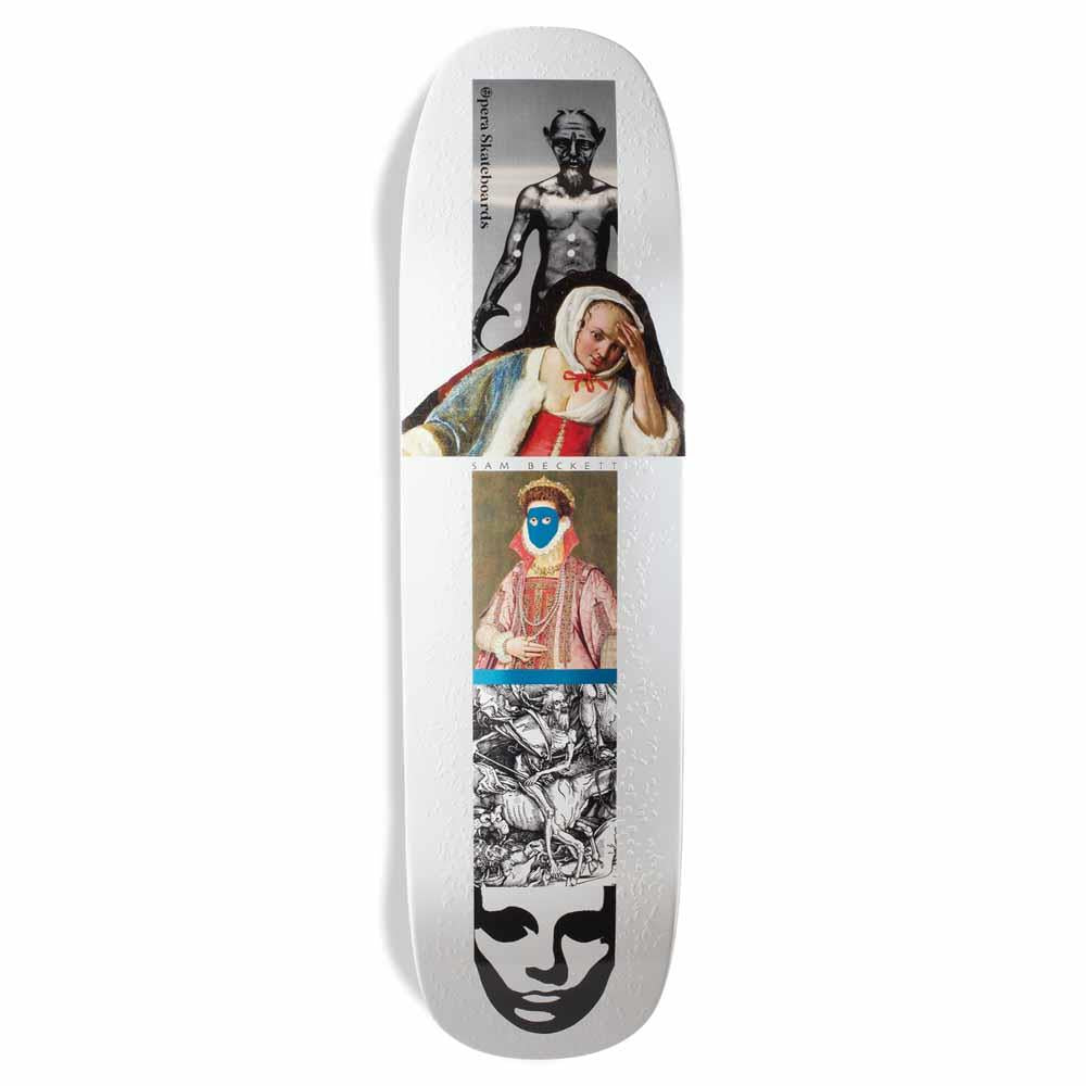 Opera Skateboards Sam Beckett Dover Ex7 Skateboard Deck Multi Colour 8.75"