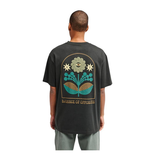 RVCA Iris Short Sleeve T-Shirt Pirate Black