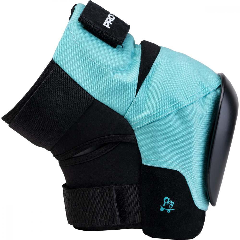 Pro-Tec Skateboard Pads Sky Brown Pro Pad Knee Pads Teal/Black