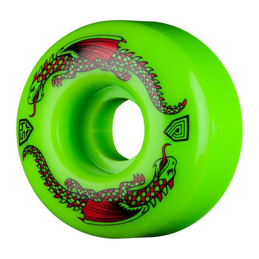 Powell-Peralta Dragon Formula  Skateboard Wheels 54mm x 34mm 93A Green