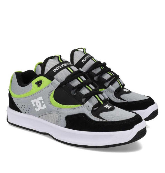 DC Shoes Kalynx Zero Grey Black Lime Skate Shoes