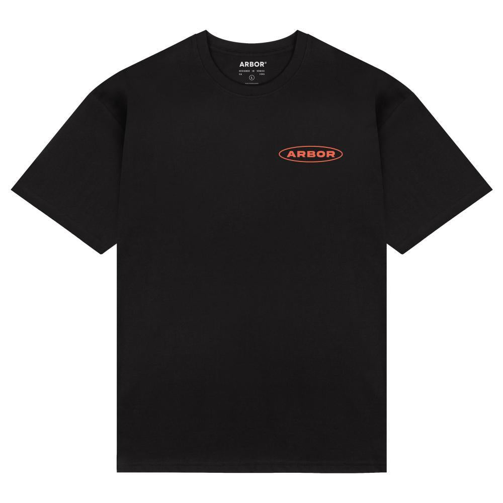 Arbor Skateboards T-Shirt Craft T-Shirt Black